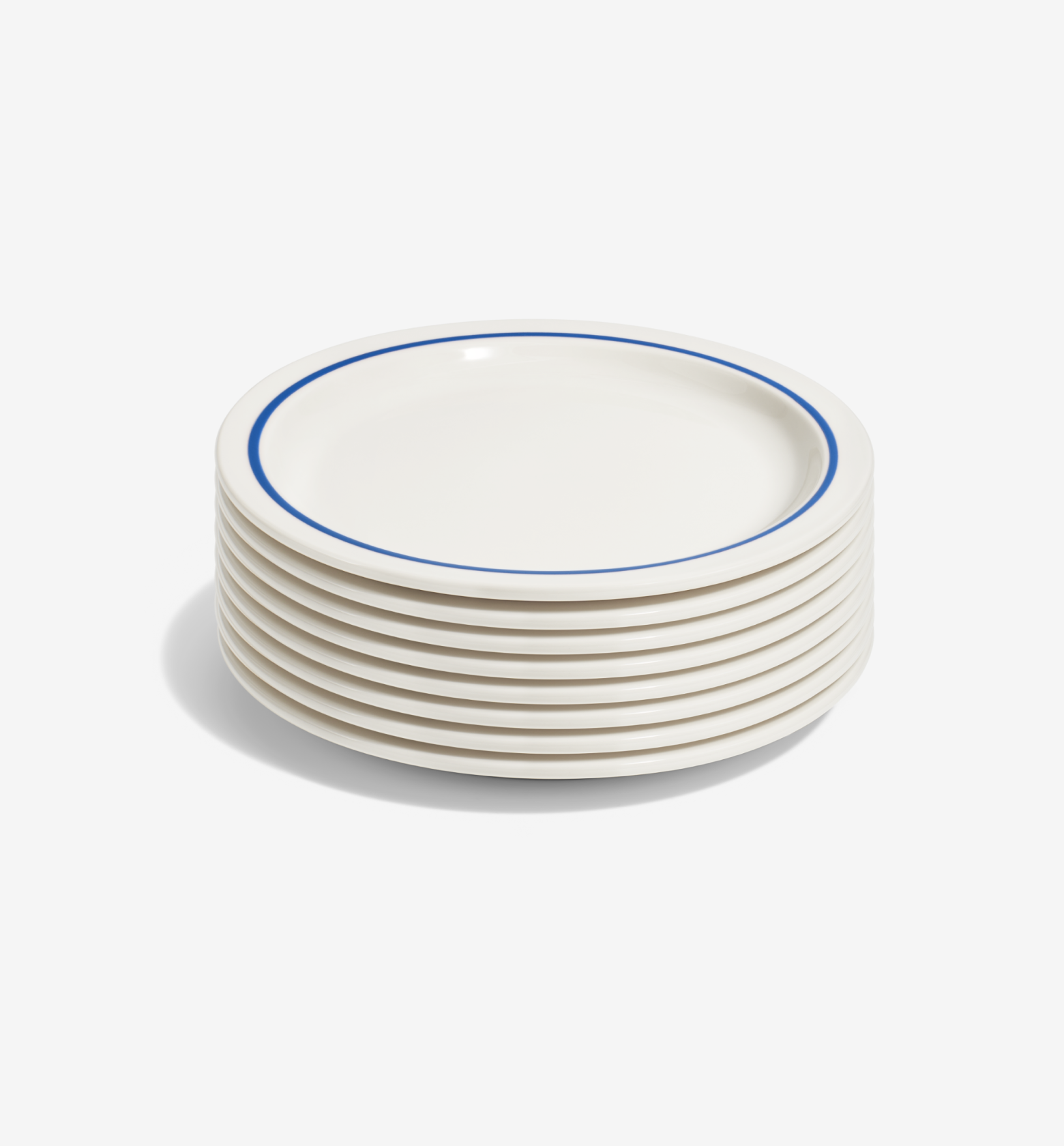8-Piece Dinner Plate Set - Blue