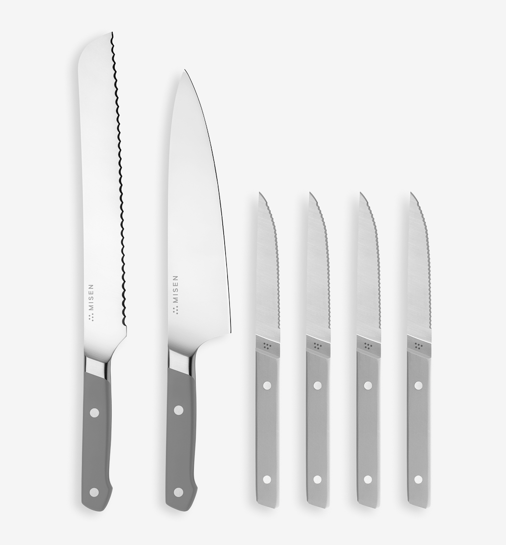 6-Piece Knife Set (AUS-10/8) - Final Sale - Gray