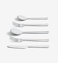 5-Piece Flatware Set (Serves 1) - Polished