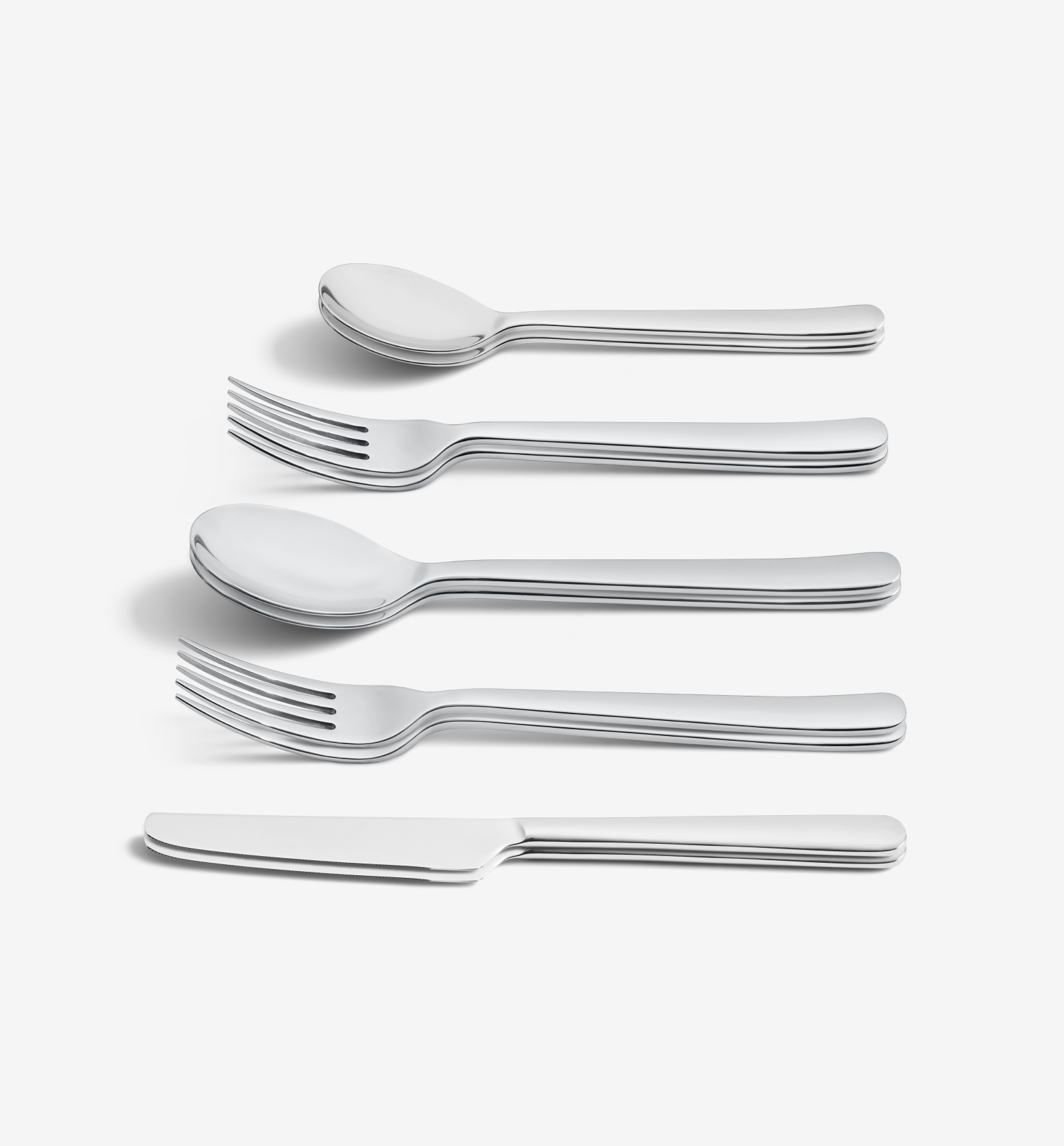 10-Piece Flatware Set (Serves 2) - Polished