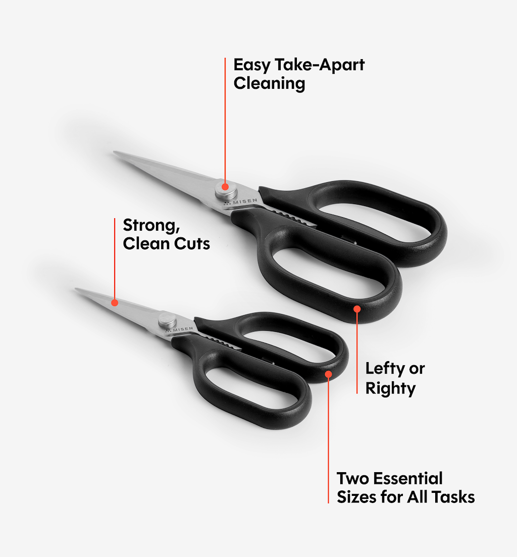 Kitchen Shears Set - Black