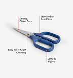 Kitchen Shears - Small - Blue