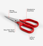 Kitchen Shears - Standard - Red