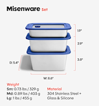 12-Piece Misenware Mixed Set