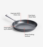 10" Pre-Seasoned Carbon Steel Frying Pan