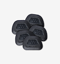 Misen carbon steel pan seasoning pucks set of 5 dark gray