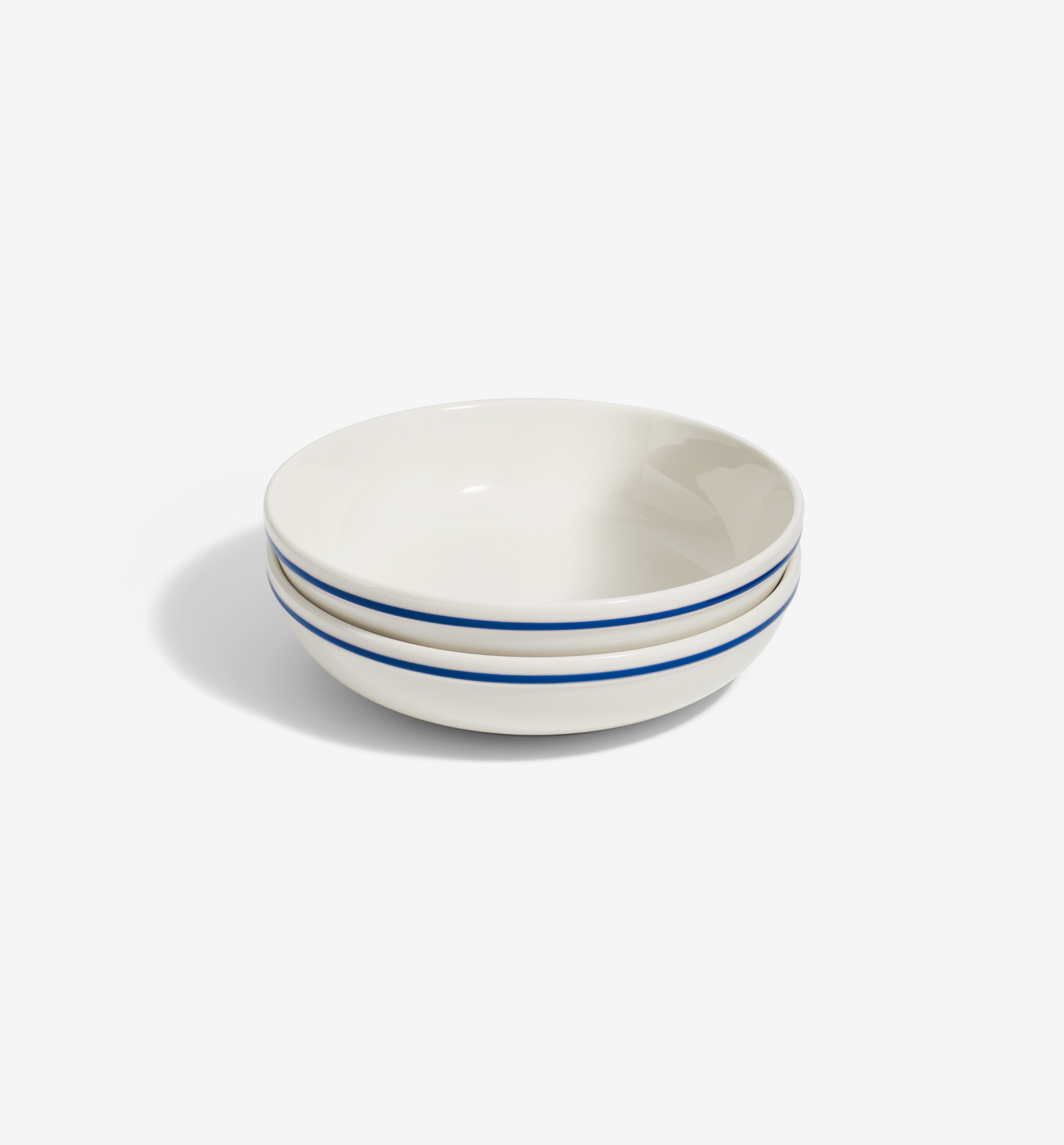 2-Piece Pasta Bowl Set - Blue