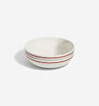 2-Piece Pasta Bowl Set - Red