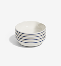 4-Piece Pasta Bowl Set - Blue