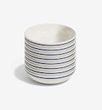 8-Piece Pasta Bowl Set - Blue