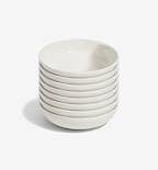8-Piece Pasta Bowl Set - White