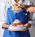 2-Piece Pasta Bowl Set - Red