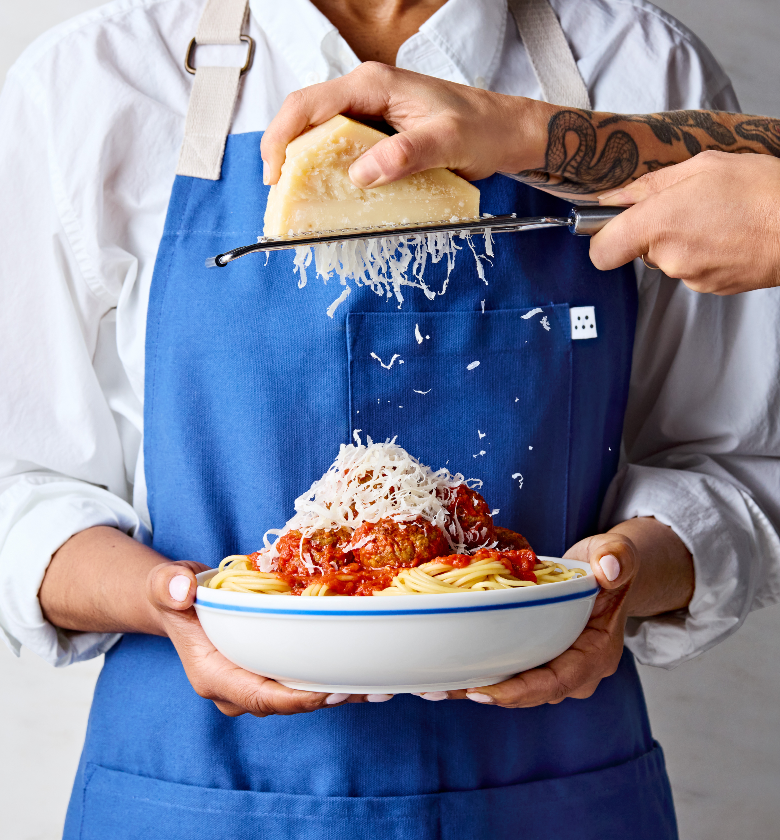 2-Piece Pasta Bowl Set - Red