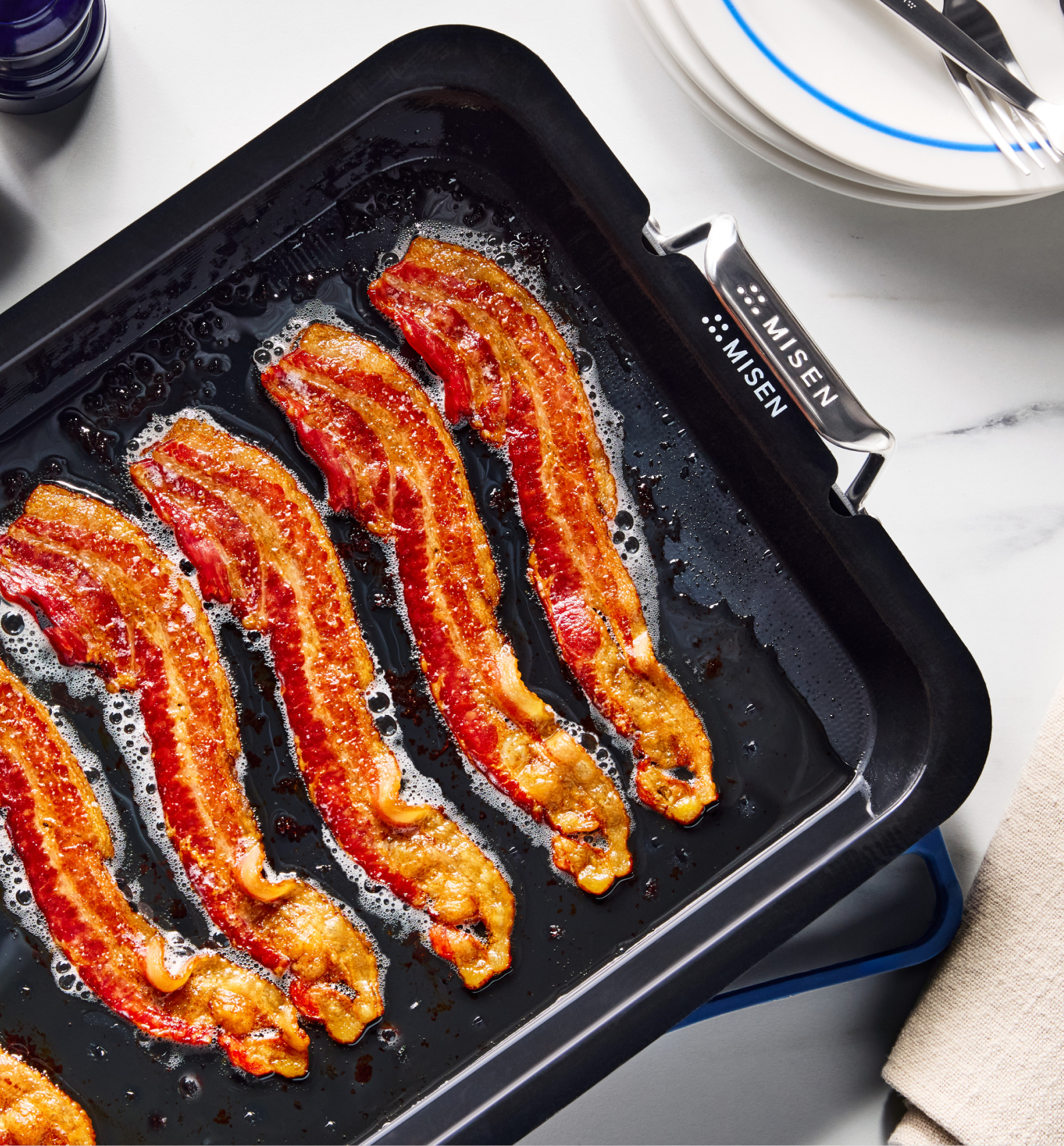 13" Stainless Steel Roasting Pan + Silicone Liner