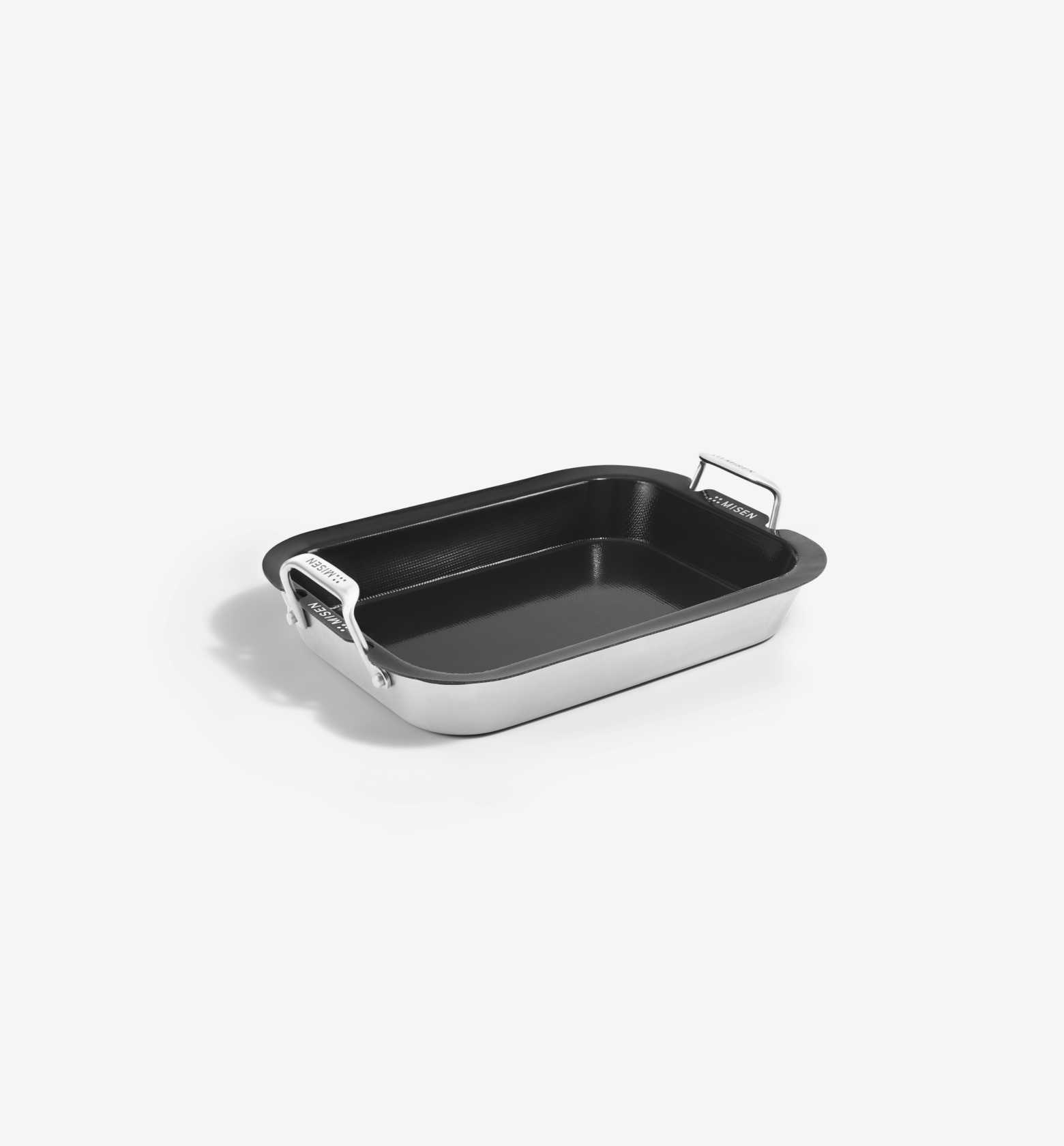9" Stainless Steel Roasting Pan + Silicone Liner