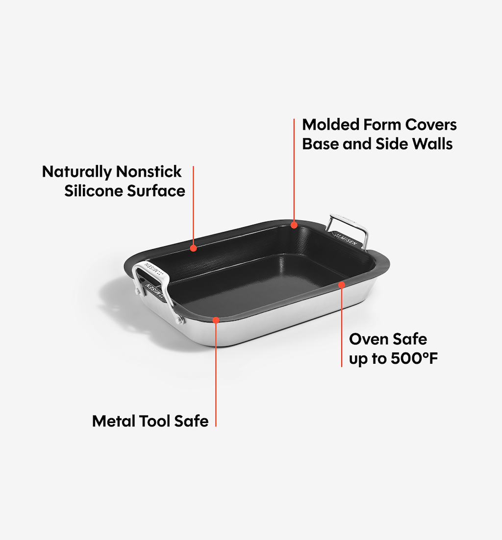 9" Silicone Roasting Pan Liner