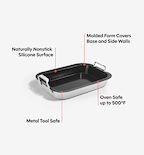 9" Silicone Roasting Pan Liner