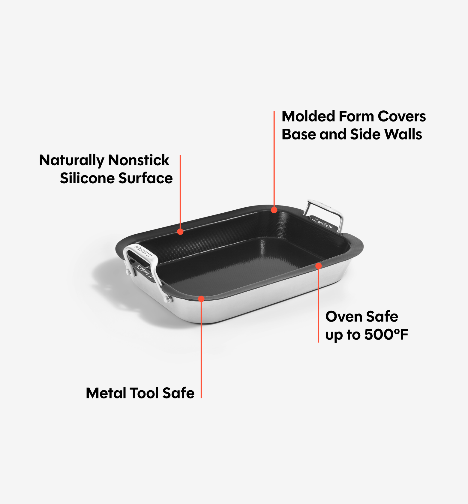 9" Silicone Roasting Pan Liner