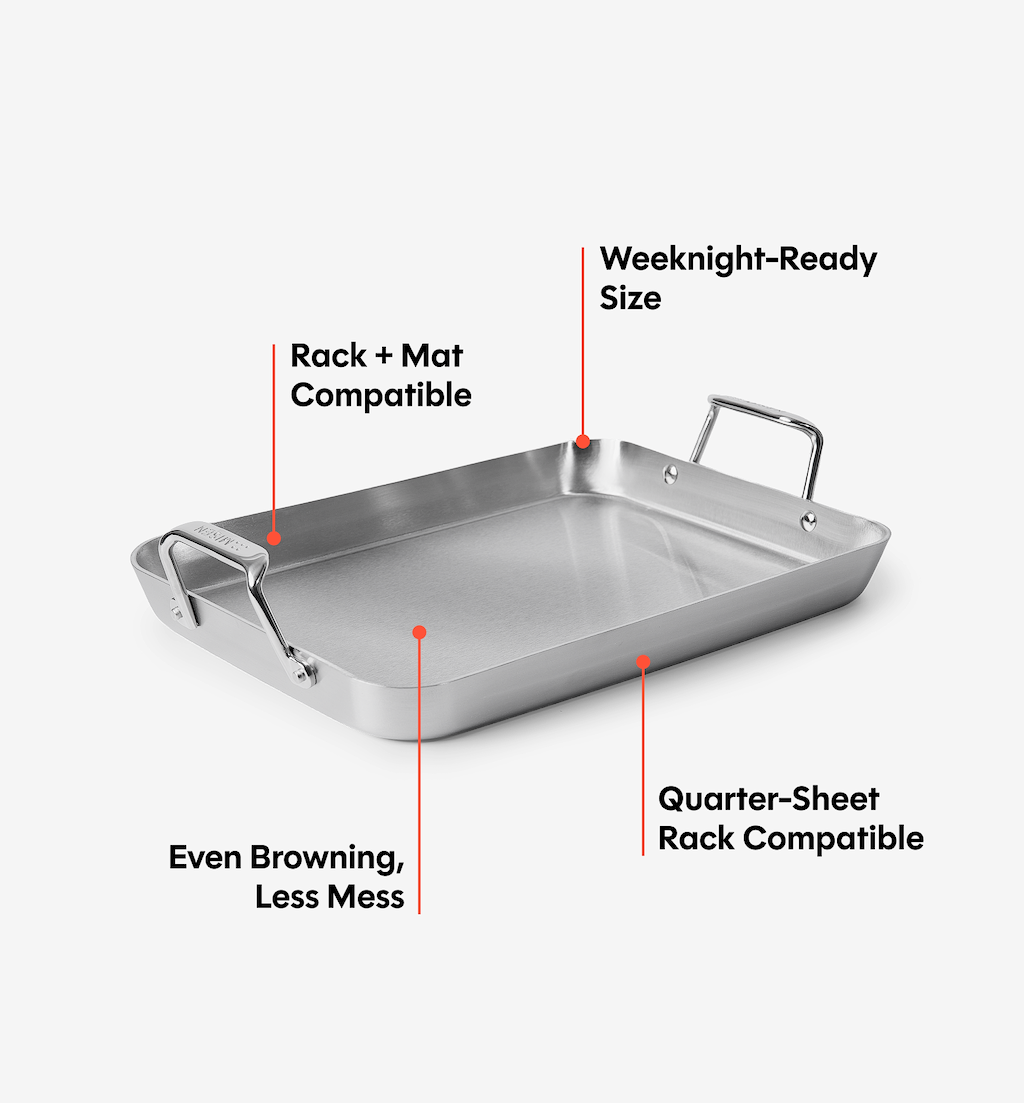 13" Stainless Steel Roasting Pan