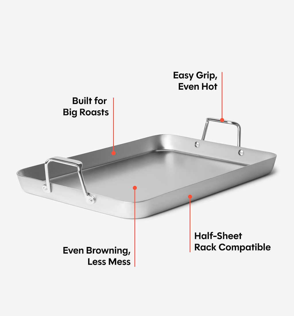 Stainless Steel Roasting Pan Set