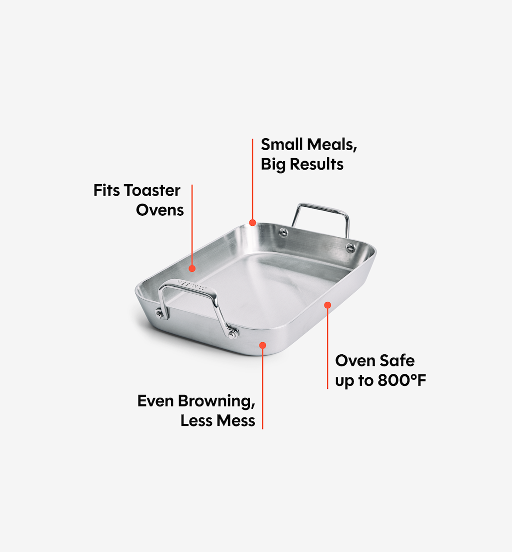 9" Stainless Steel Roasting Pan