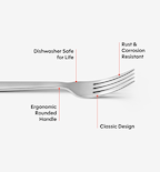 2-Piece Salad Fork Set - Brushed