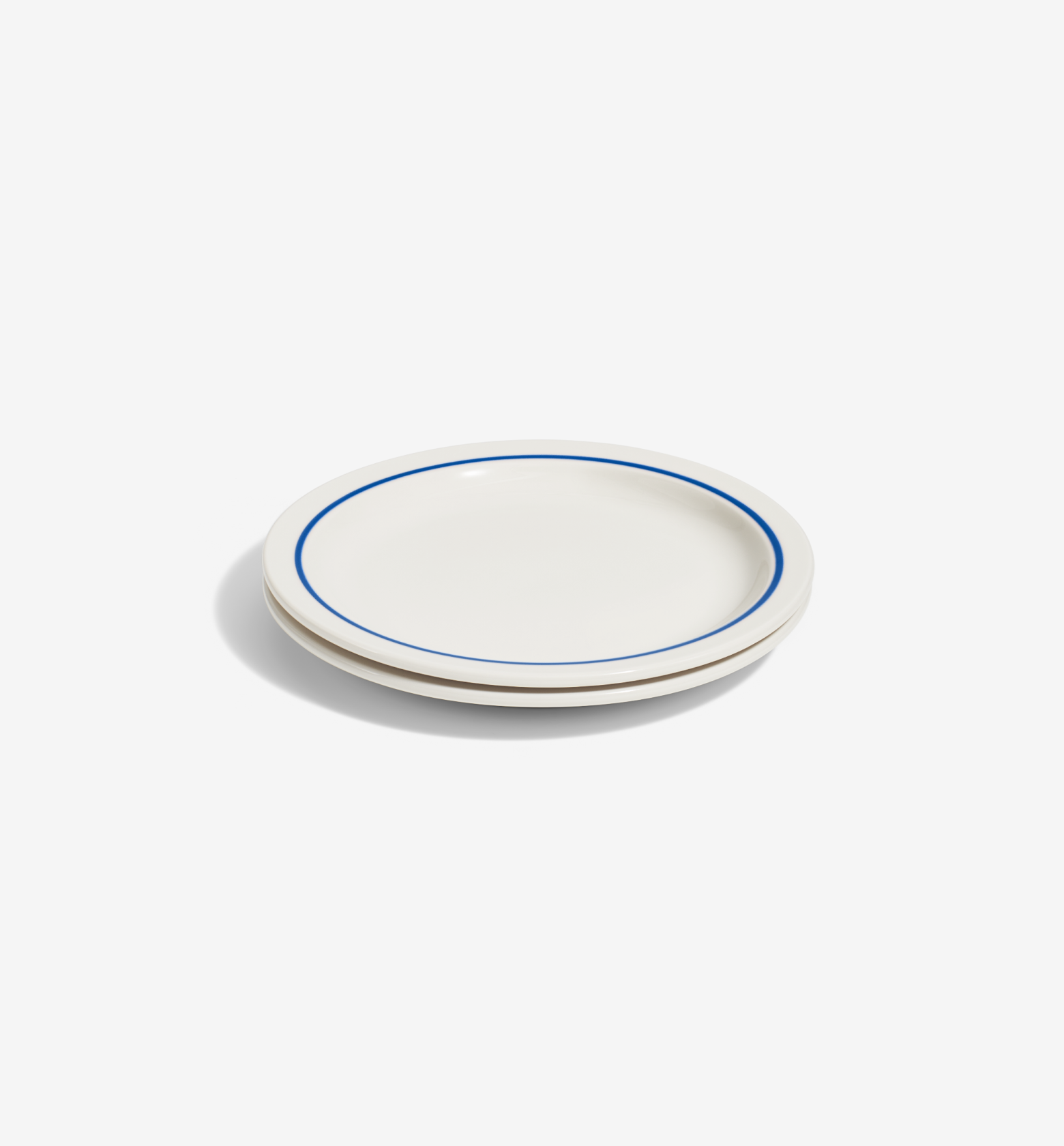 2-Piece Salad Plate Set - Blue