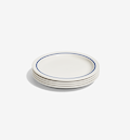 4-Piece Salad Plate Set - Blue