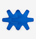 Misen blue silicone pan protectors set of two, star-shaped cookware separators
