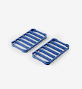 ZWILLING blue silicone trivets set of two heat-resistant pot holders