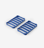 ZWILLING blue silicone trivets set of two heat-resistant pot holders