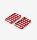 ZWILLING red silicone trivets set of two heat-resistant pot holders