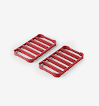 ZWILLING red silicone trivets set of two heat-resistant pot holders