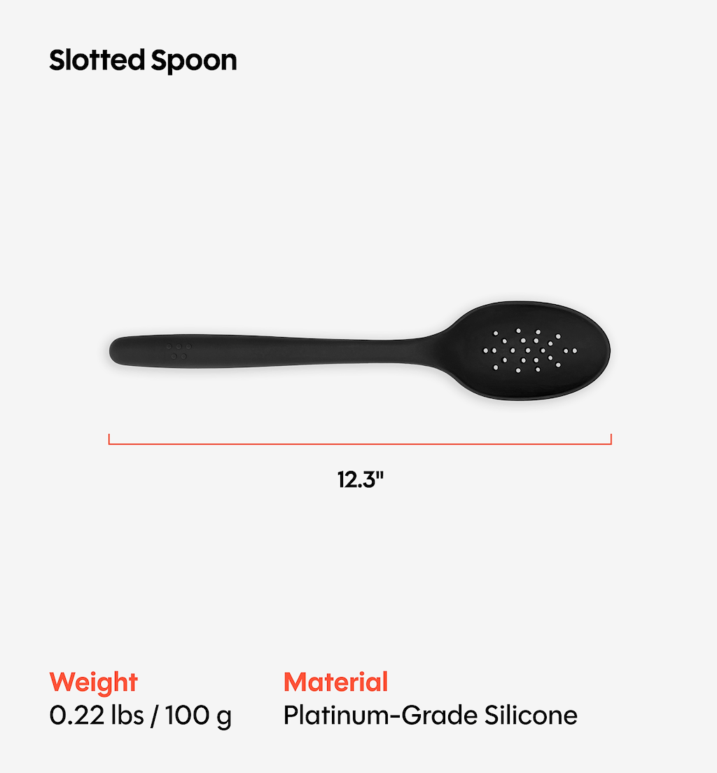 Slotted Spoon - Black