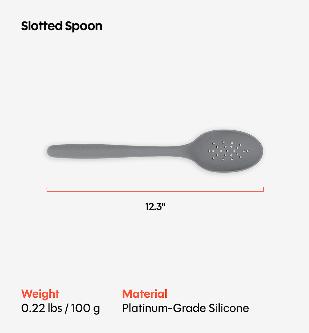 Slotted Spoon - Gray