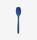 Blue silicone spatula spoon kitchen utensil