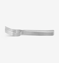 4-Piece Dinner Fork Set - Brushed