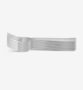 8-Piece Dinner Fork Set - Brushed