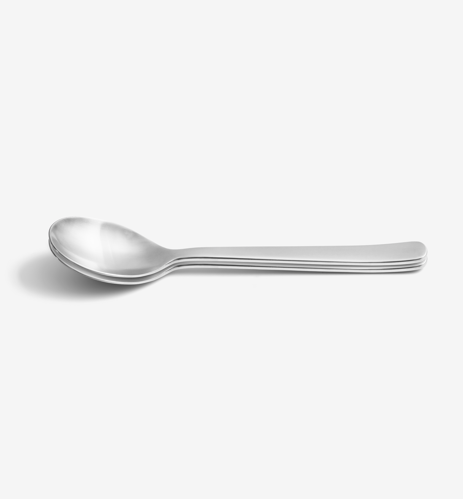 2-Piece Dinner Spoon Set - Brushed