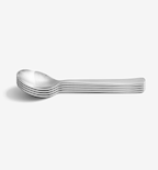 4-Piece Dinner Spoon Set - Brushed