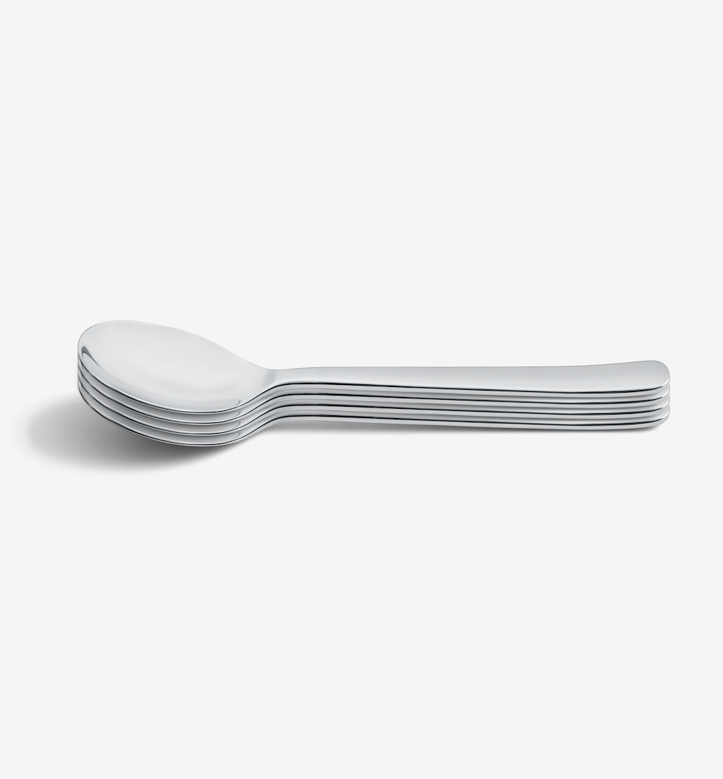4-Piece Dinner Spoon Set - Polished