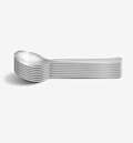 8-Piece Dinner Spoon Set - Brushed