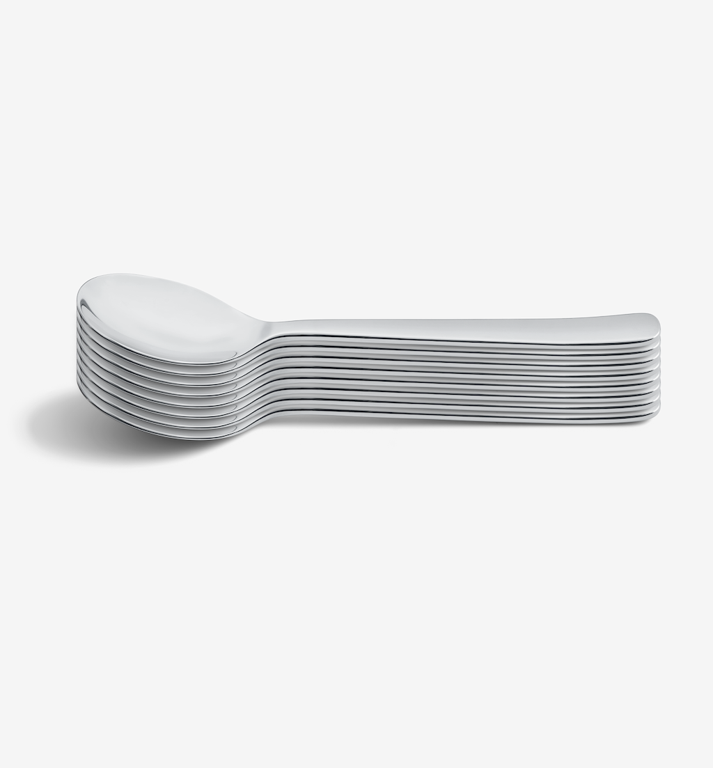 8-Piece Dinner Spoon Set - Polished