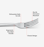 2-Piece Dinner Fork Set - Polished