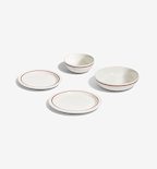 4-Piece Dinnerware Set (Serves 1) - Red