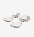 8-Piece Dinnerware Set (Serves 2) - Red