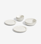 8-Piece Dinnerware Set (Serves 2) - White