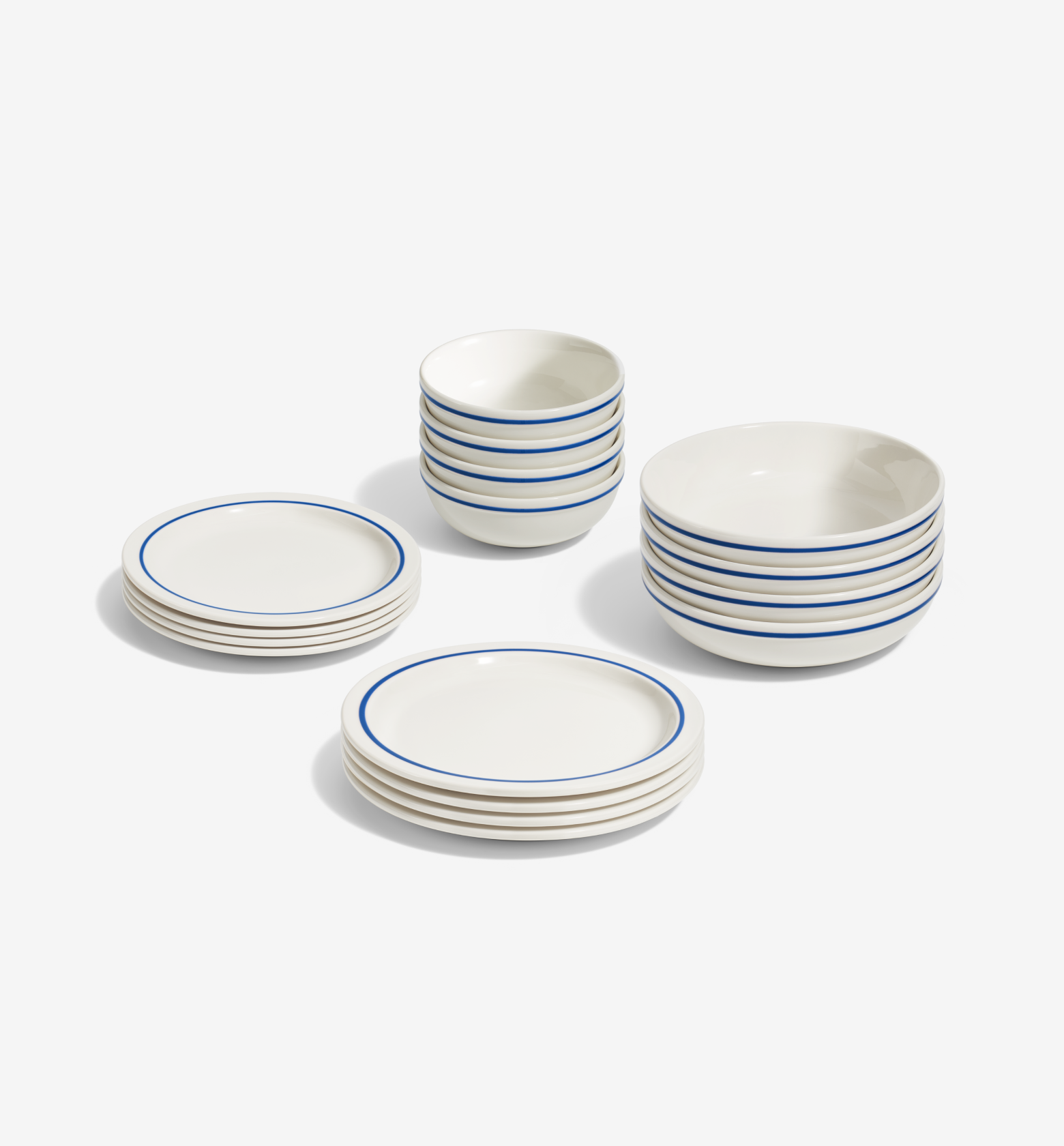 16-Piece Dinnerware Set (Serves 4) - Blue