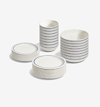 32-Piece Dinnerware Set (Serves 8) - Blue