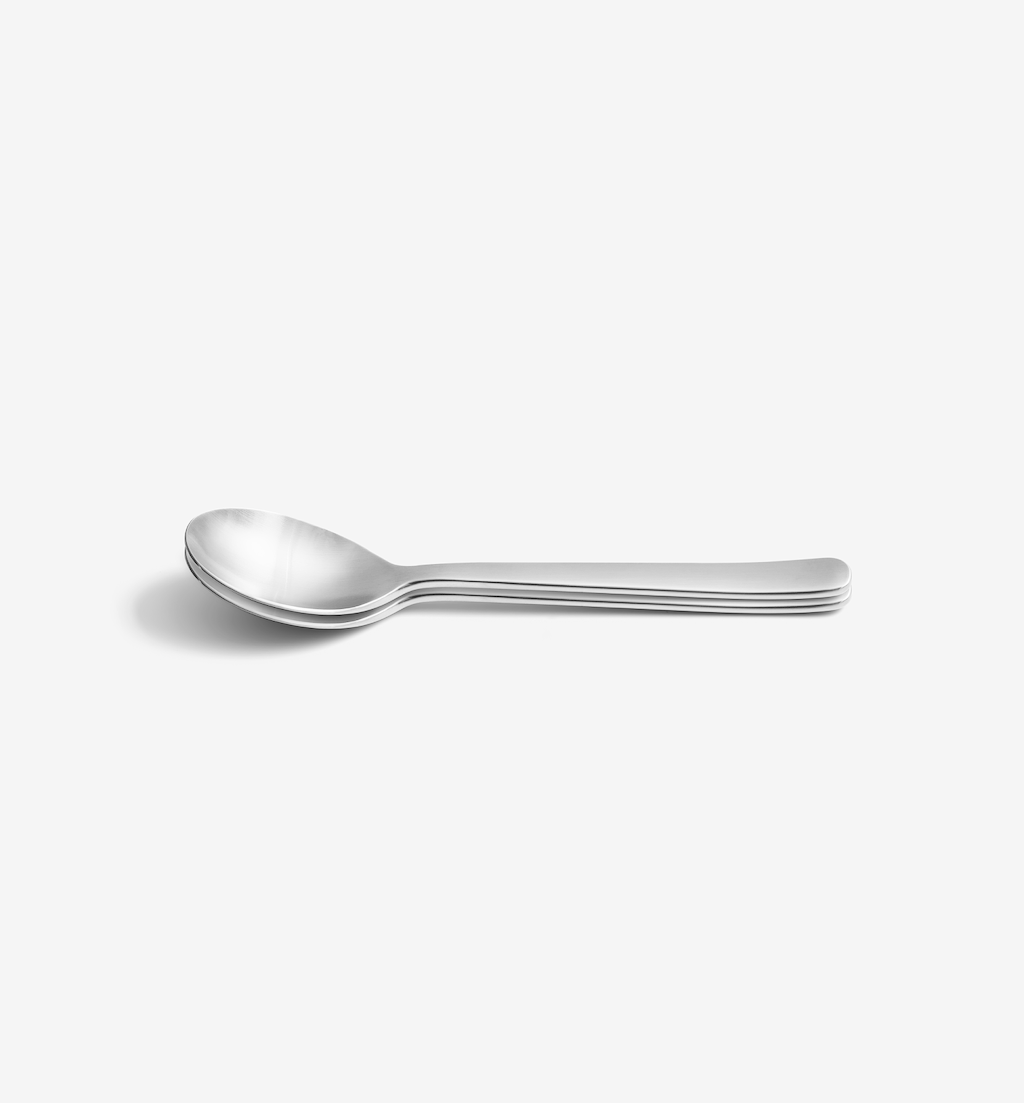 2-Piece Tea Spoon Set - Brushed
